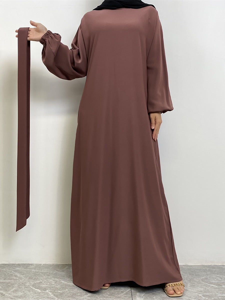 Serene Silhouette Abaya - Closed Arm Edition