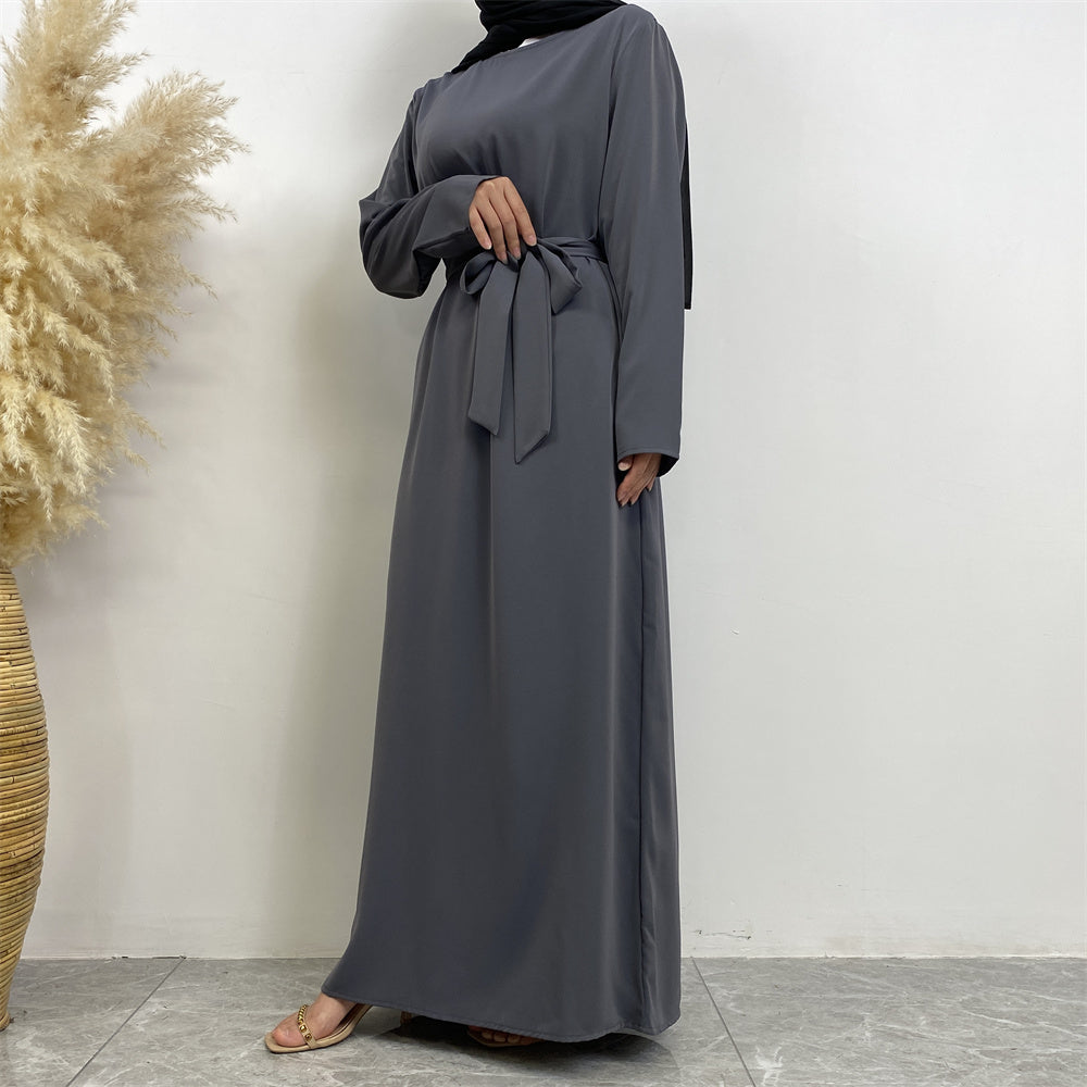 Serene Silhouette Abaya - Open Arm Edition