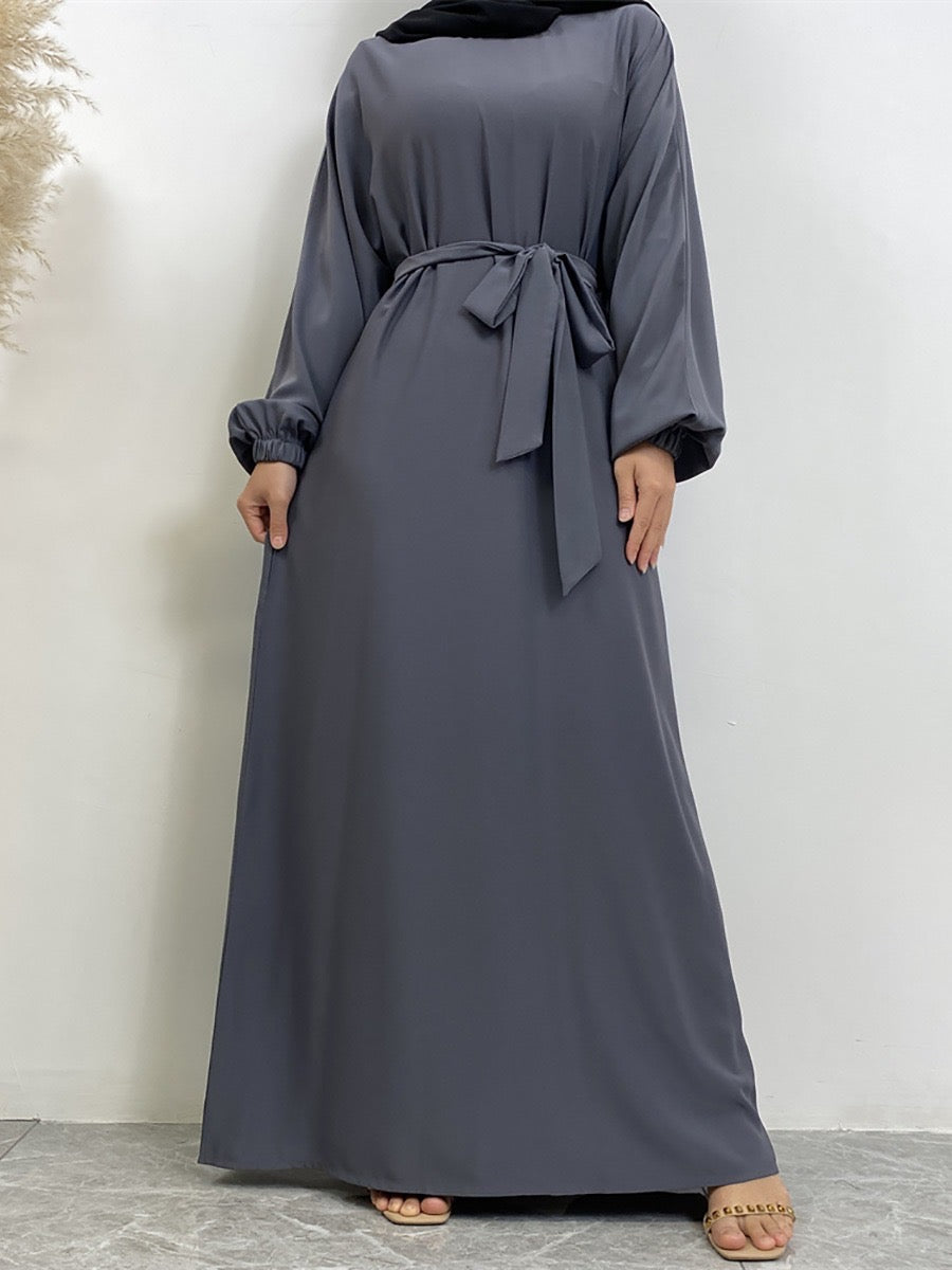 Serene Silhouette Abaya - Closed Arm Edition
