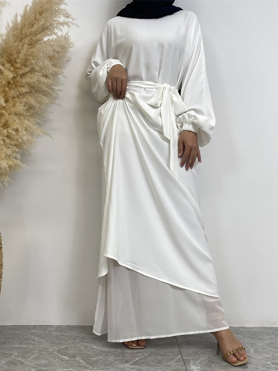 Serene Silhouette Abaya - Closed Arm Edition