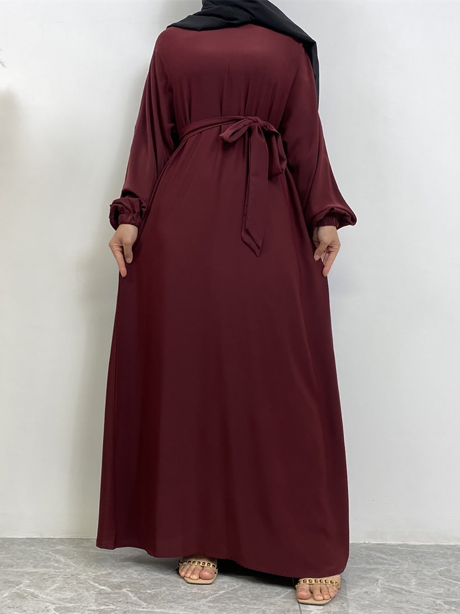 Serene Silhouette Abaya - Closed Arm Edition