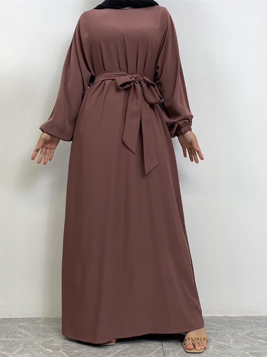 Serene Silhouette Abaya - Closed Arm Edition