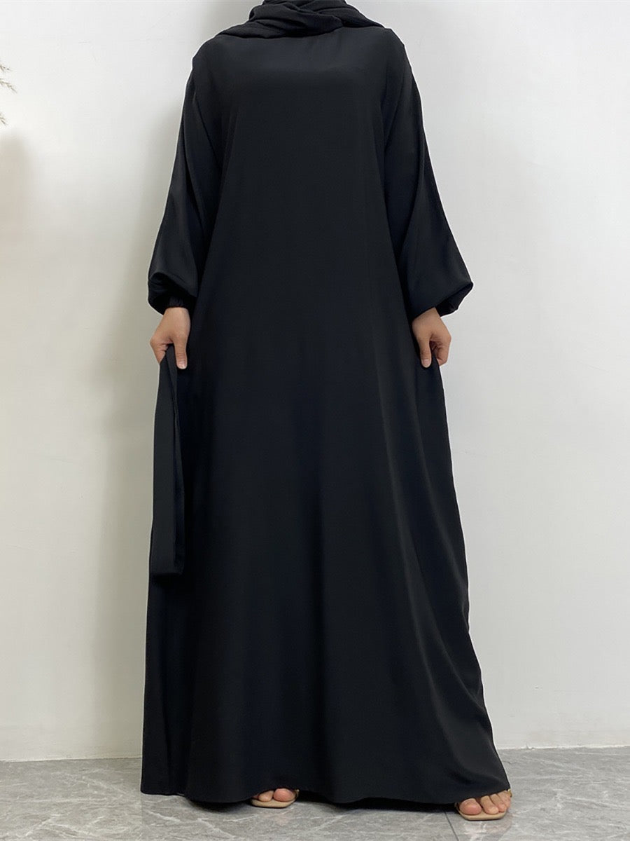 Serene Silhouette Abaya - Closed Arm Edition