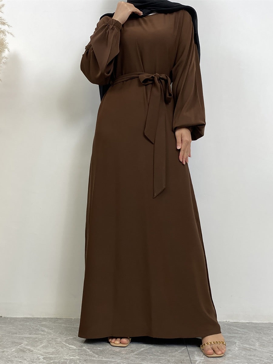 Serene Silhouette Abaya - Closed Arm Edition