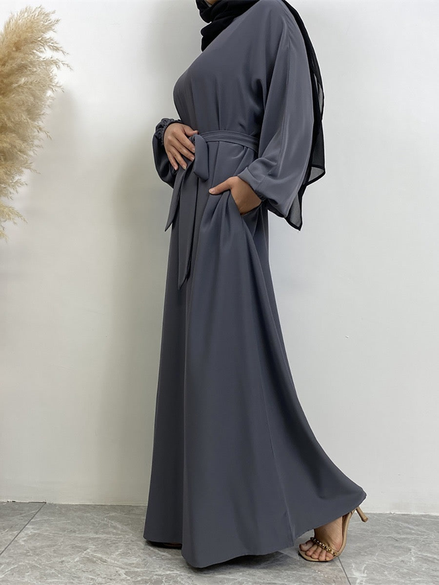 Serene Silhouette Abaya - Closed Arm Edition