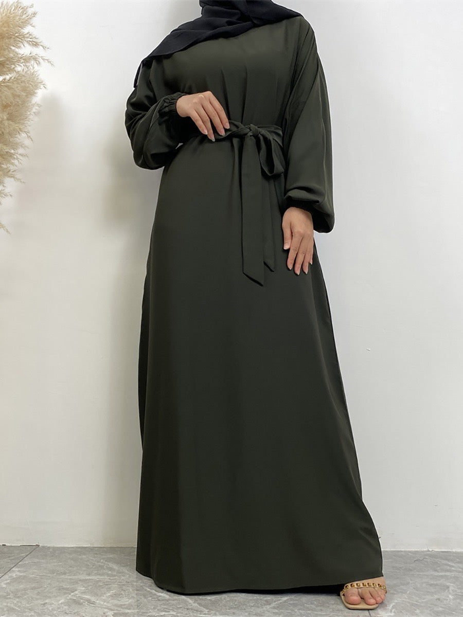 Serene Silhouette Abaya - Closed Arm Edition