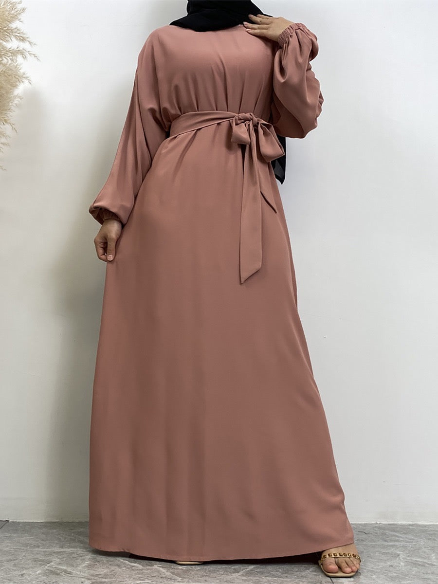 Serene Silhouette Abaya - Closed Arm Edition