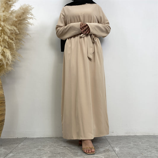 Serene Silhouette Abaya - Open Arm Edition